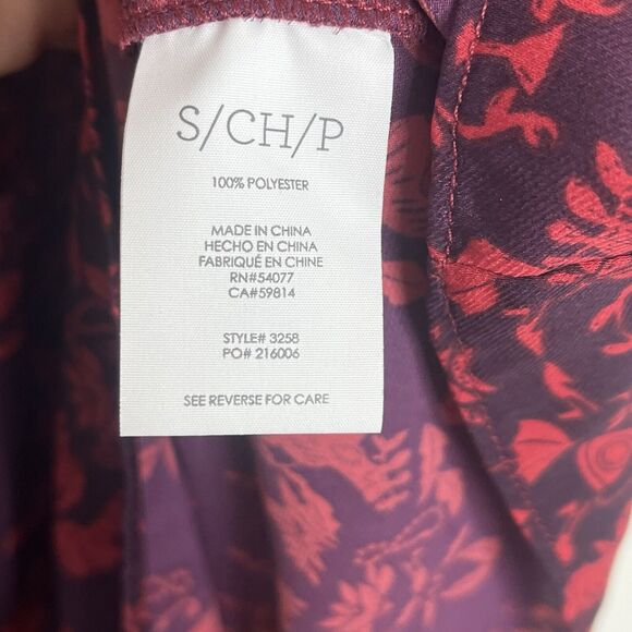 Cabi Cameo Print Sleeveless Blouse Tank Top Womens Small 3258 Fairy Grunge - Picture 4 of 8